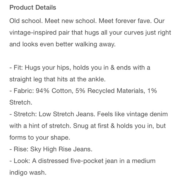 Gag Cheeky Straight Sky High - Picture 6 of 10